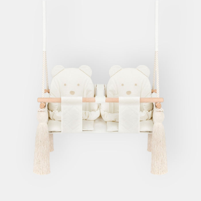 Zwillingsschaukeln aus Velours