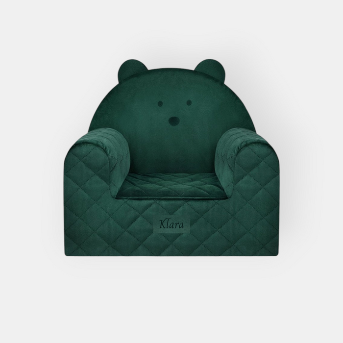 Kindersessel Bärenform Grün