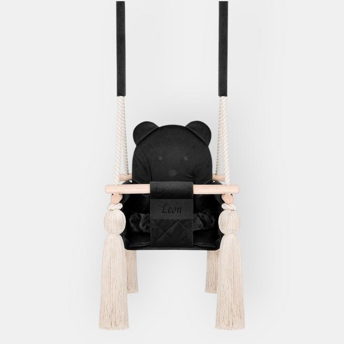 Kinderschaukel für Zuhause Schwarz