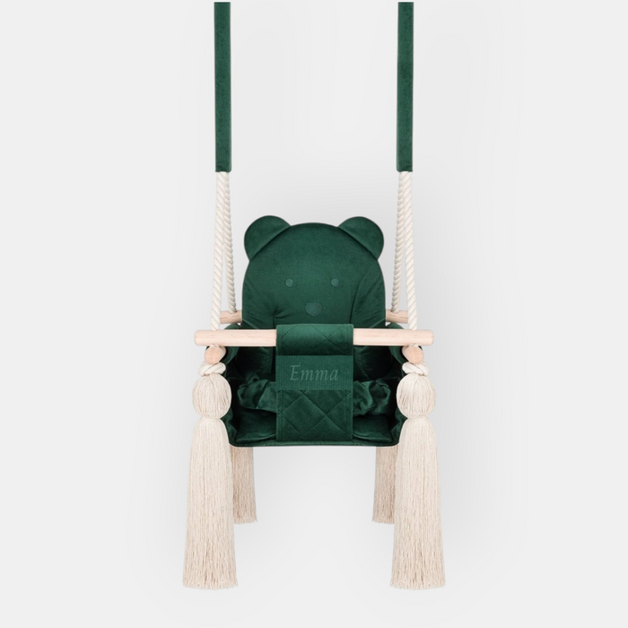 Kinderschaukel für Zuhause Grün