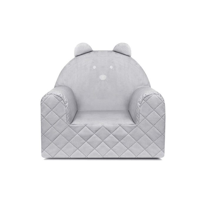 Kindersessel Bärenform Hellgrau