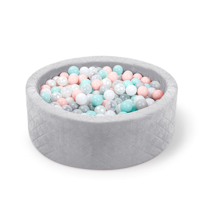 Kugelbad für Kinder Grau