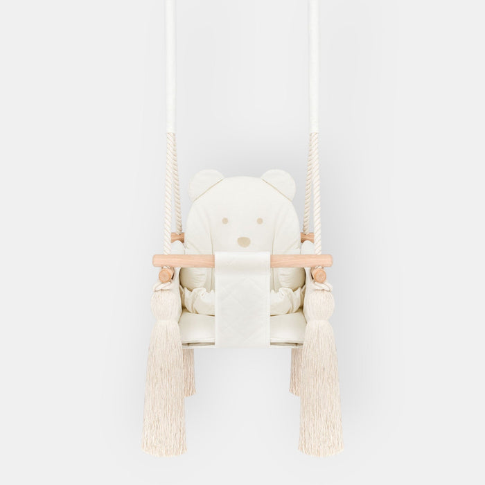 Kinderschaukel für Zuhause Naturfarben