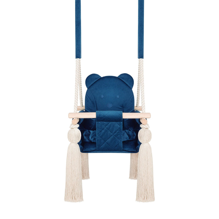 Kinderschaukel für Zuhause Marineblau