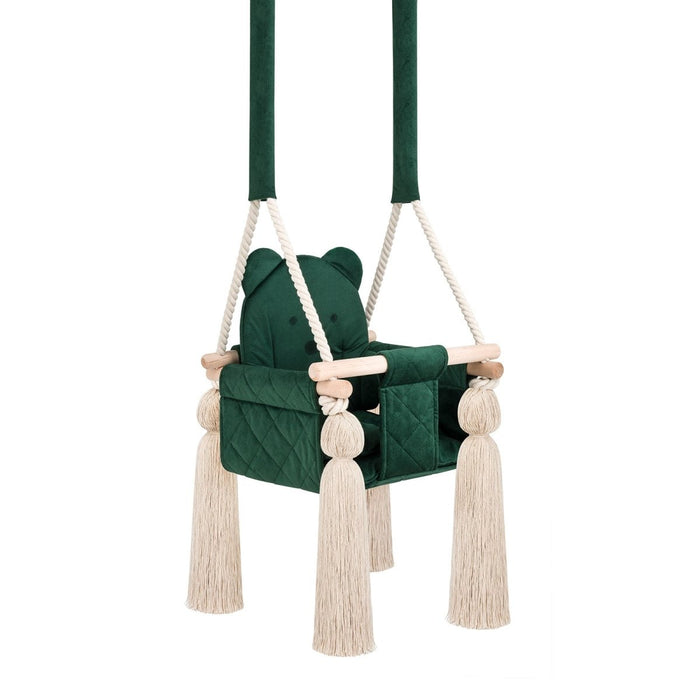 Kinderschaukel für Zuhause Grün