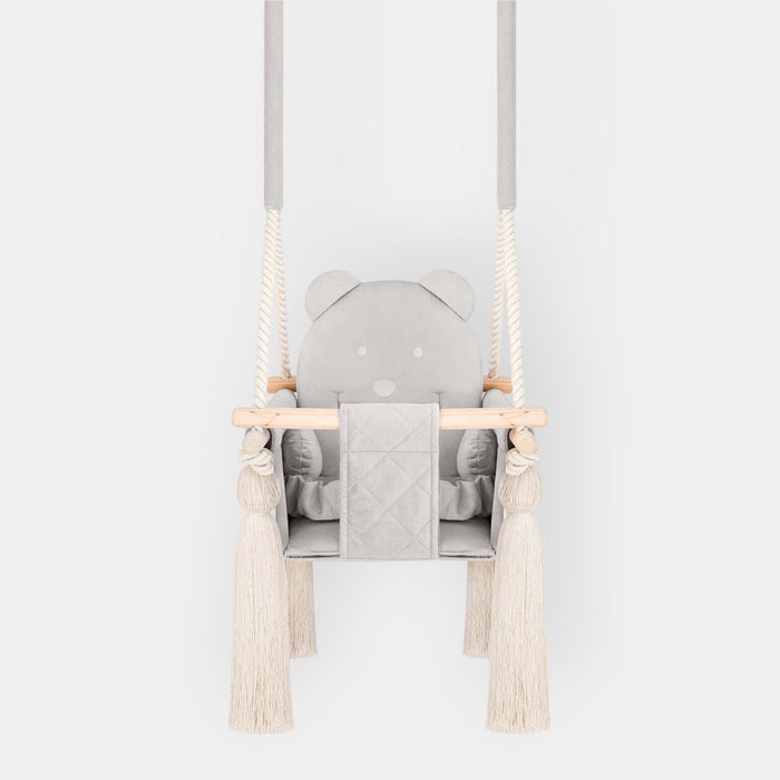 Kinderschaukel für Zuhause Hellgrau