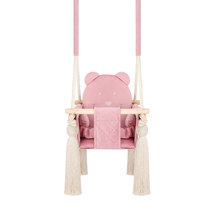 Kinderschaukel für Zuhause Rosafarben