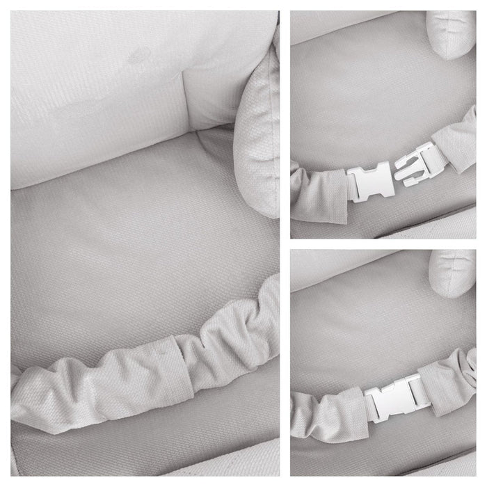 Doppelschaukel für Zwillinge Hellgrau