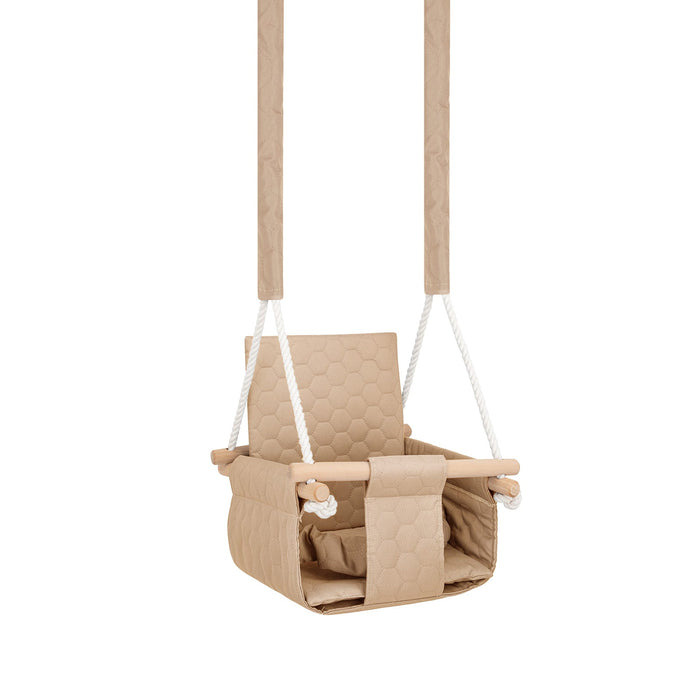 Wasserfeste Kinderschaukel Naturfarben