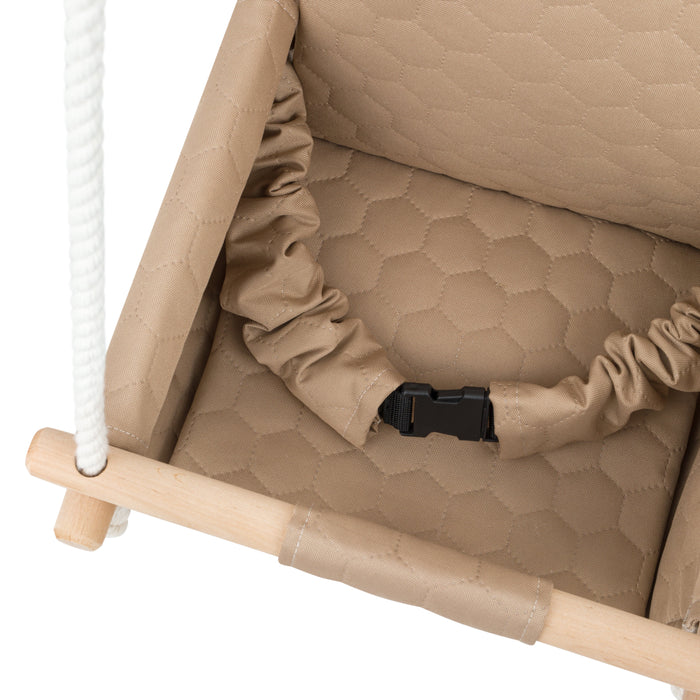 Wasserfeste Kinderschaukel Naturfarben