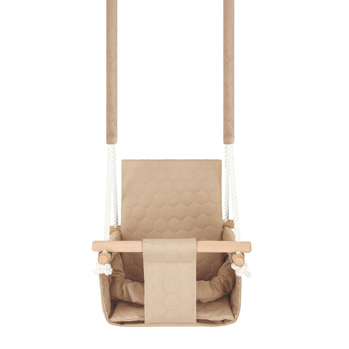 Wasserfeste Kinderschaukel Naturfarben