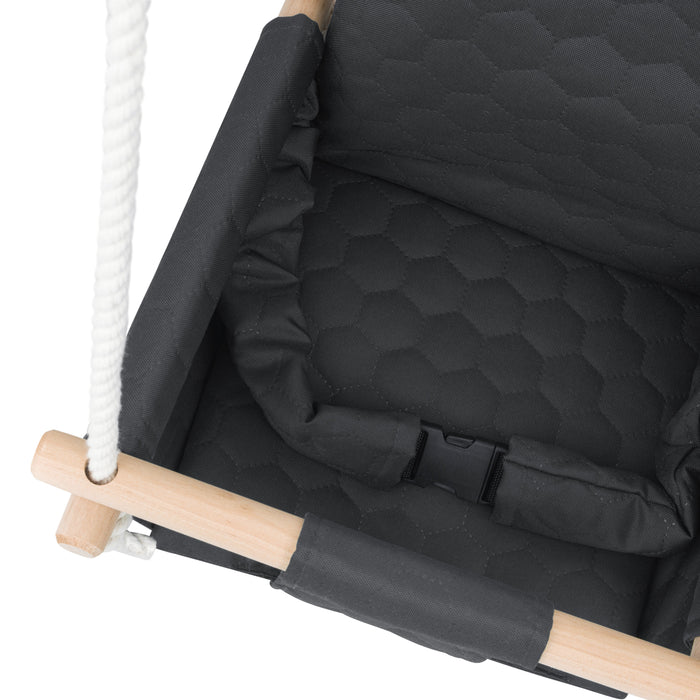 Wasserfeste Kinderschaukel Grau